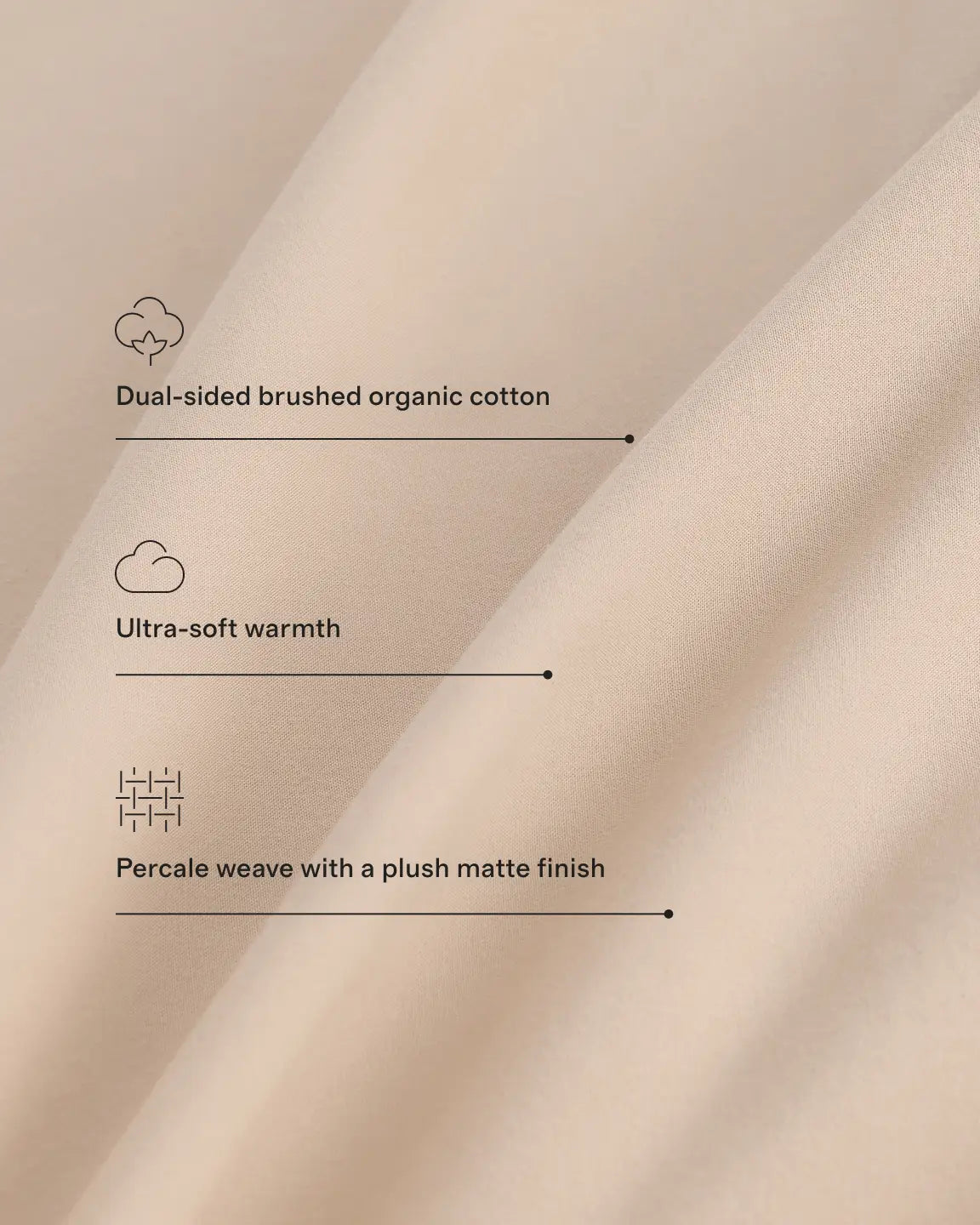 Organic Brushed Cotton Sheet Set - US 4478