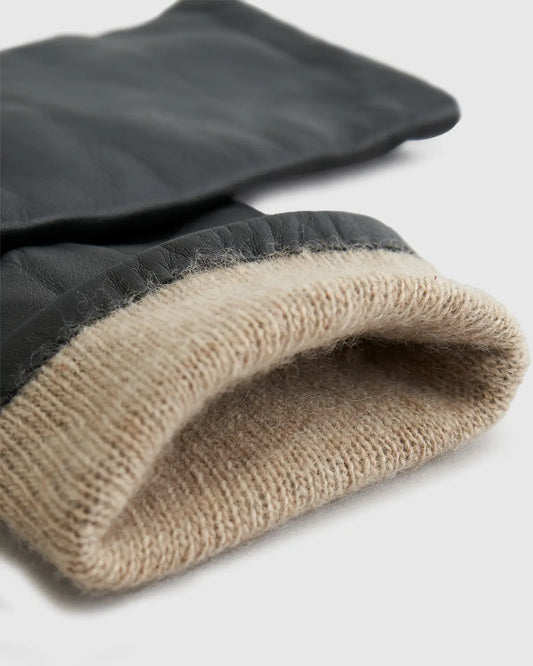 Cashmere Lined Leather Gloves - US 7154