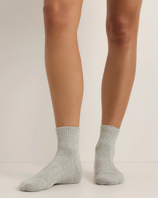 Everyday Cotton Solid Quarter Socks (4-Pack) - US 4184