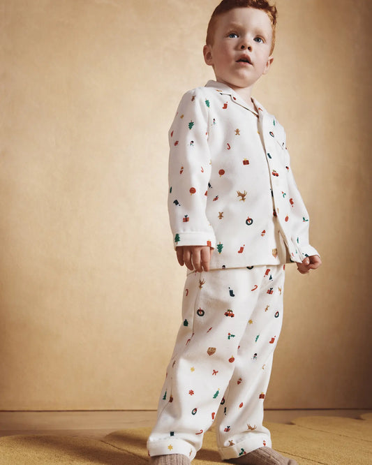 Holiday Flannel Pajama Set - US 7841
