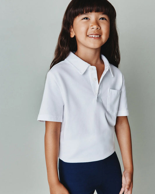 Organic Cotton Short Sleeve Pique Polo - US 2085