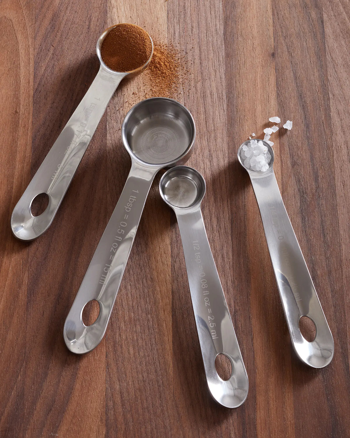 Stainless Steel Measuring Cups & Spoons Set - US 3294