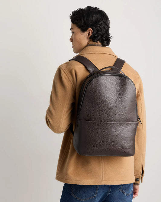Excursion Italian Leather Laptop Backpack - US 5758