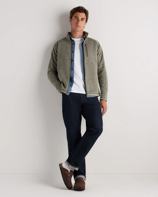 Sweater-Knit Fleece Full-Zip Jacket - US 2400
