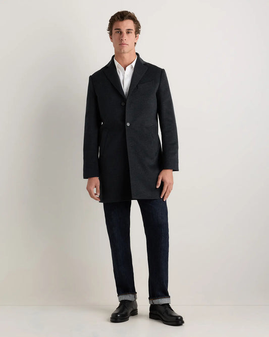 100% Mongolian Cashmere Car Coat - US 2172