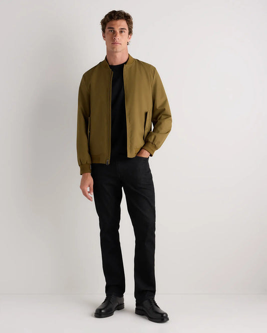 Water-Resistant Flex Bomber Jacket - US 6394