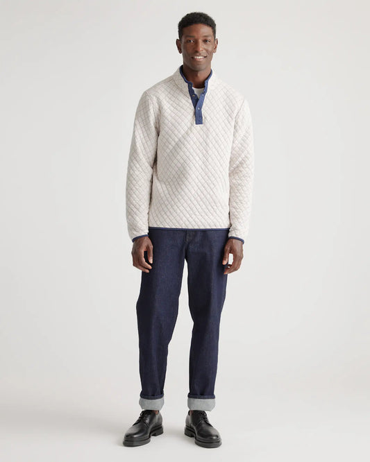 Reversible Quilted Pullover - US 1553