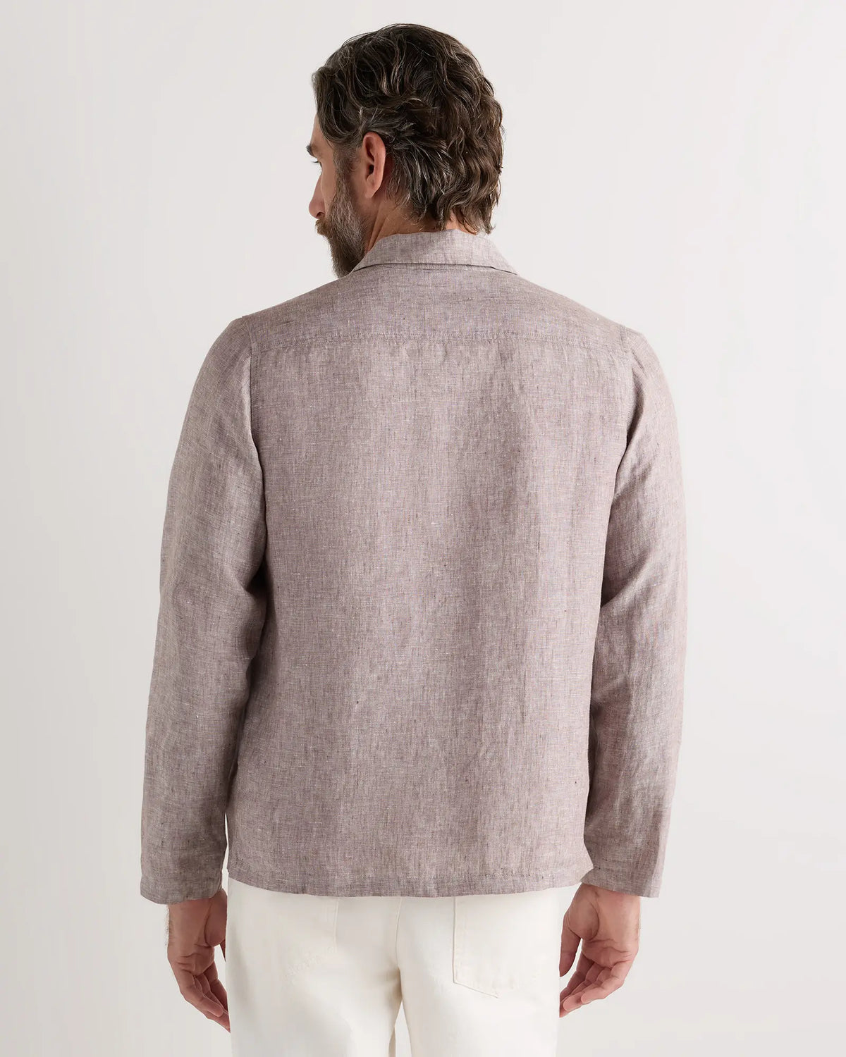 100% European Linen Chore Jacket - US 1689
