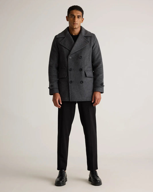 Italian Wool Peacoat - US 8163