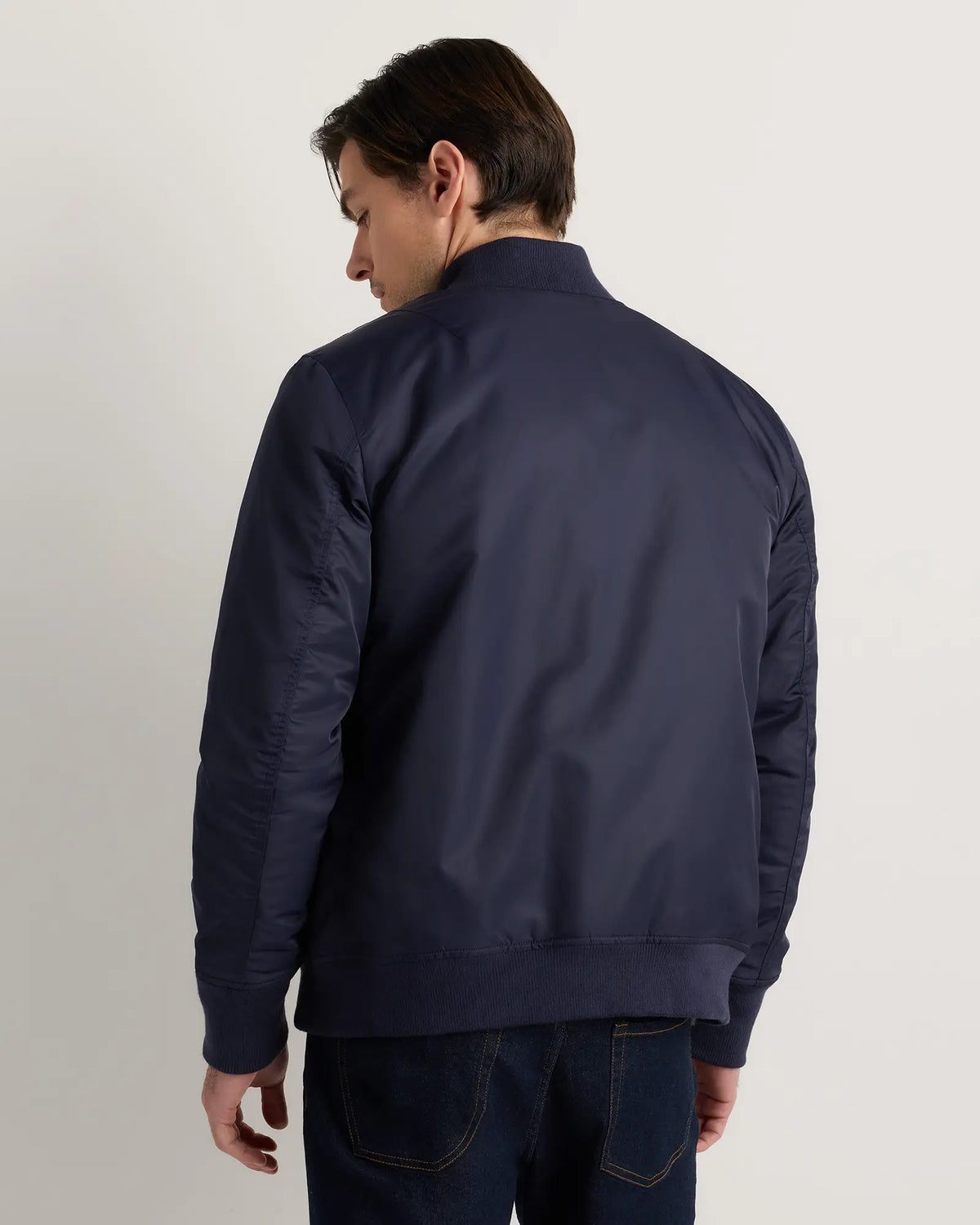 Flight Nylon Bomber Jacket - US 8656