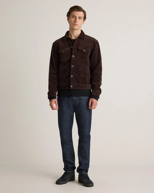 Organic Stretch Corduroy Trucker Jacket - US 5258