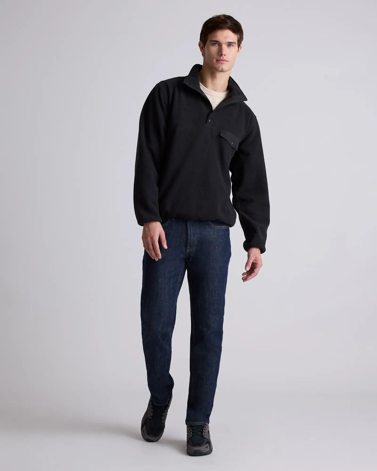 Polar Fleece Snap Pullover - US 9527