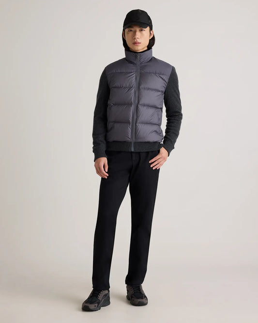 Mixed Media Down and Cashmere Jacket - US 0549