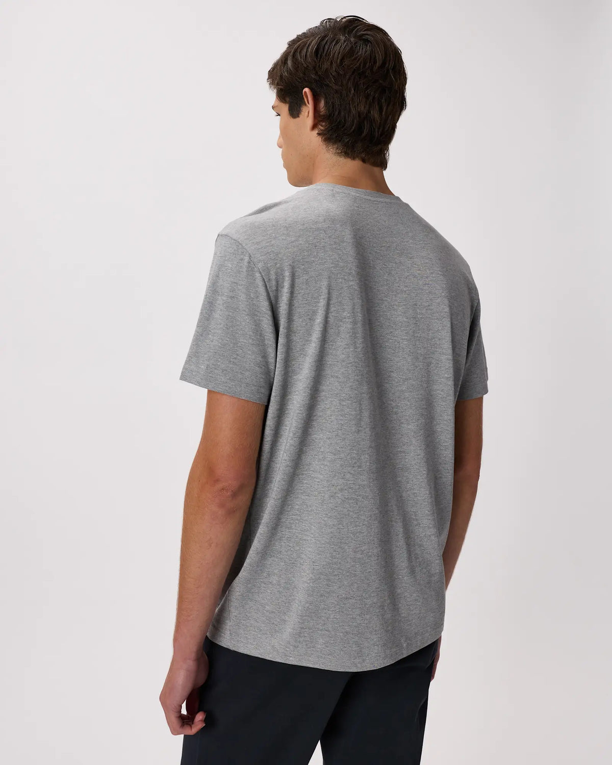 Cotton Modal V-Neck Tee - US 8308