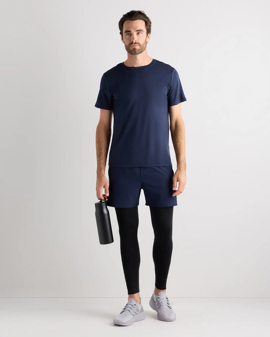 100% Merino Wool All-Season Short Sleeve Base Layer Tee - US 6536