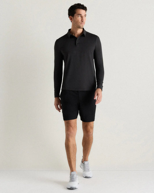 Flowknit Breeze Performance Long Sleeve Polo - US 7067