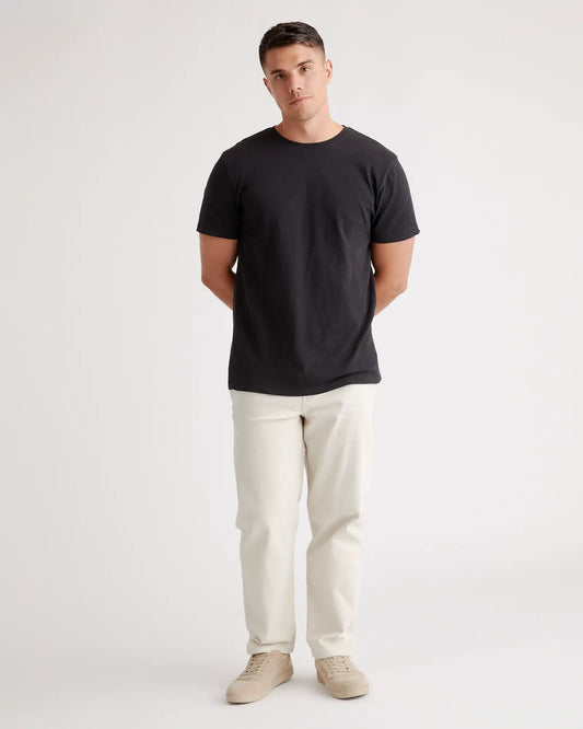 100% Organic Cotton Slub Crewneck Tee - US 2875
