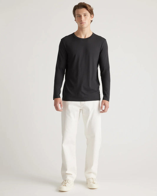 Cotton Modal Long Sleeve Tee - US 3797