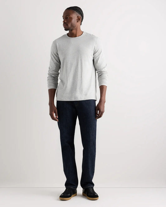 100% Pima Cotton Luxe Touch Long Sleeve Tee - US 4001