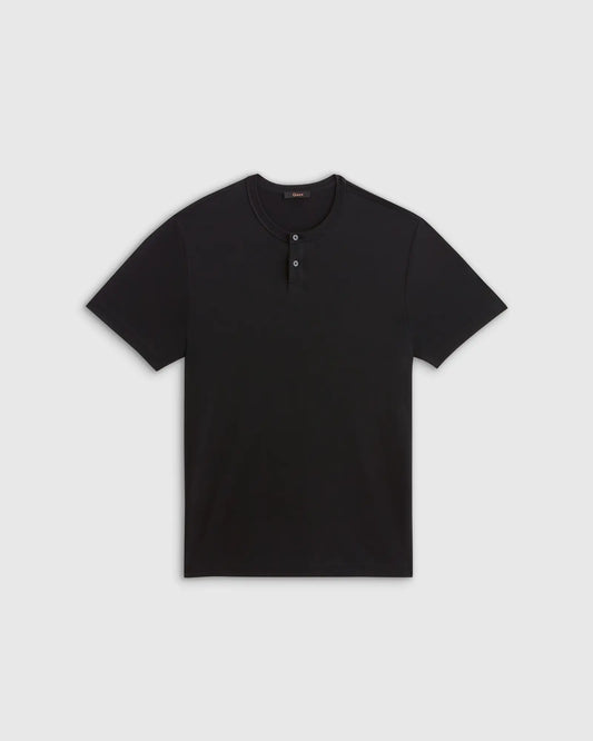 100% Pima Cotton Luxe Touch Henley - US 0990