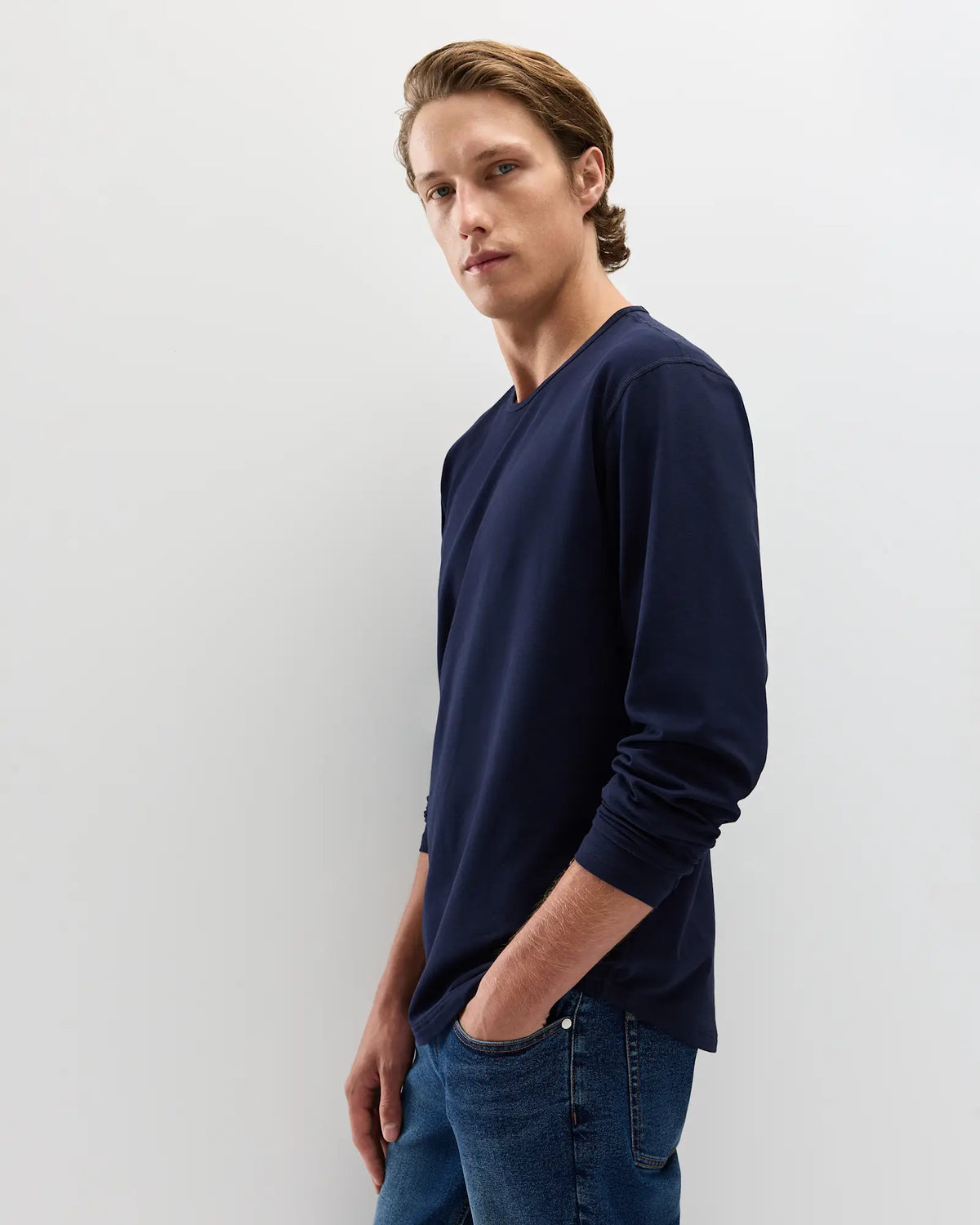 Flex Curve Long Sleeve Tee (3-Pack) - US 6499