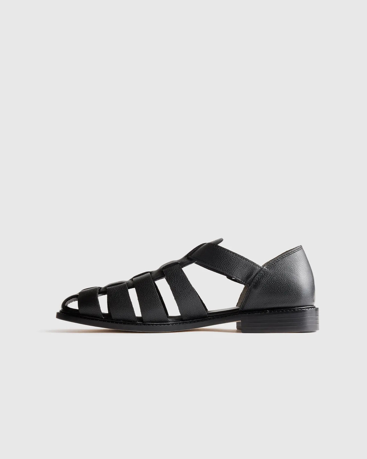Calfskin Leather Fisherman Sandal - US 8816
