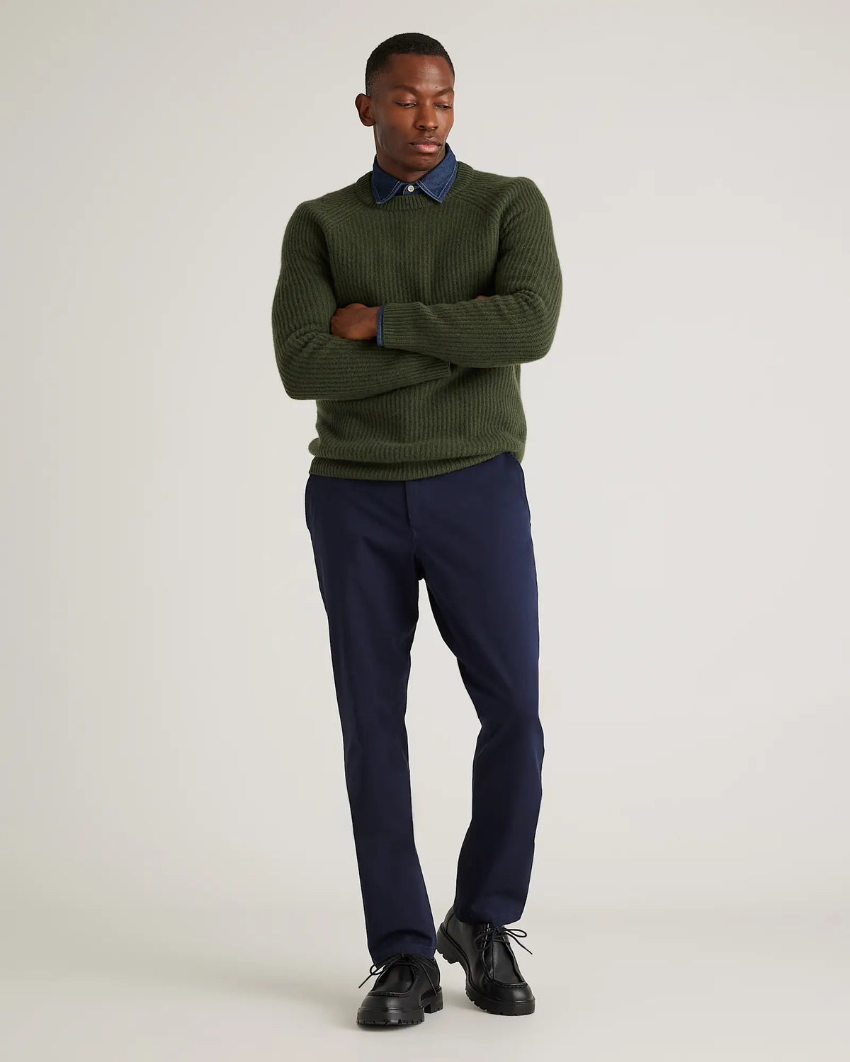 Organic Cotton Stretch Chinos - US 8596