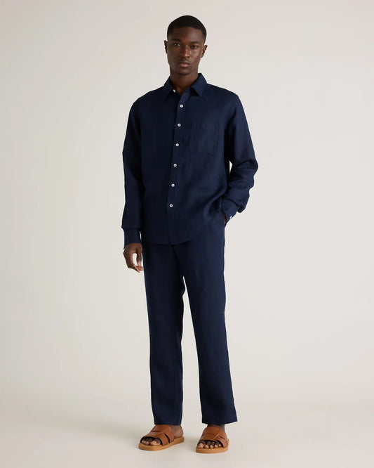 100% European Linen Pants - US 2469