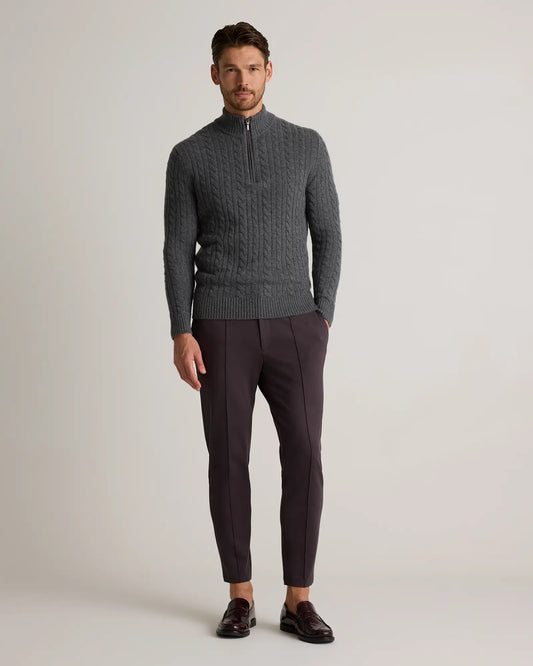Stretch Knit Pintuck Trousers - US 8174