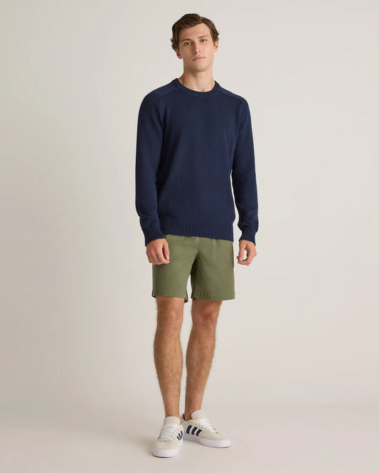 Cotton Chino Drawstring Shorts - 7" - US 9602