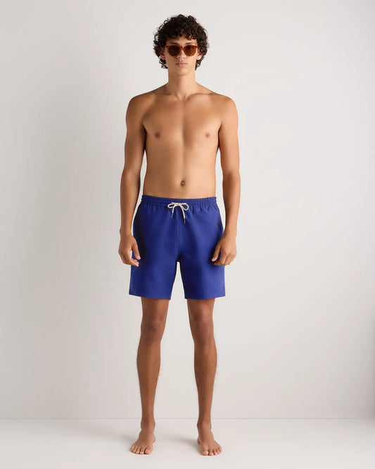 Seersucker Swim Trunks - 7" - US 6408