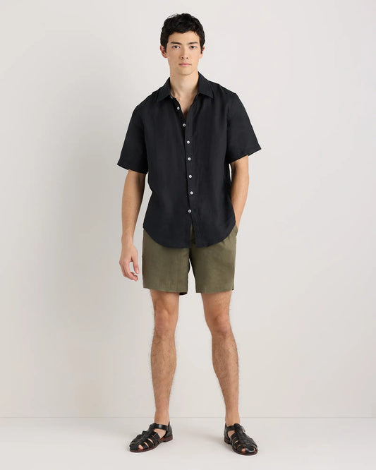 100% European Linen Shorts - 7" - US 9495