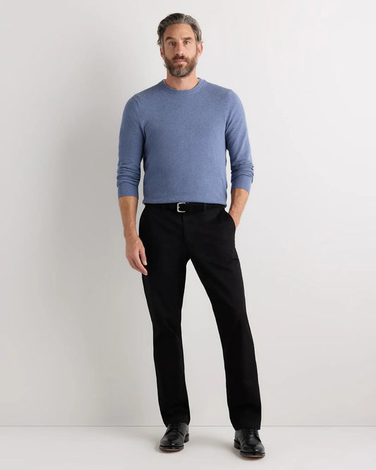 100% Organic Cotton Pique Crewneck Sweater - US 4134