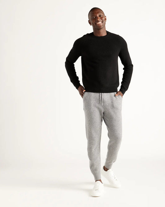 Mongolian Spring Cashmere Waffle Sweatshirt - US 6078