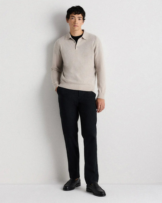 Mongolian Cashmere Polo Sweater - US 2513