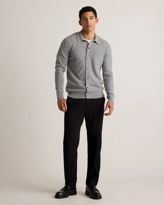 Mongolian Cashmere Button Down Sweater - US 8866