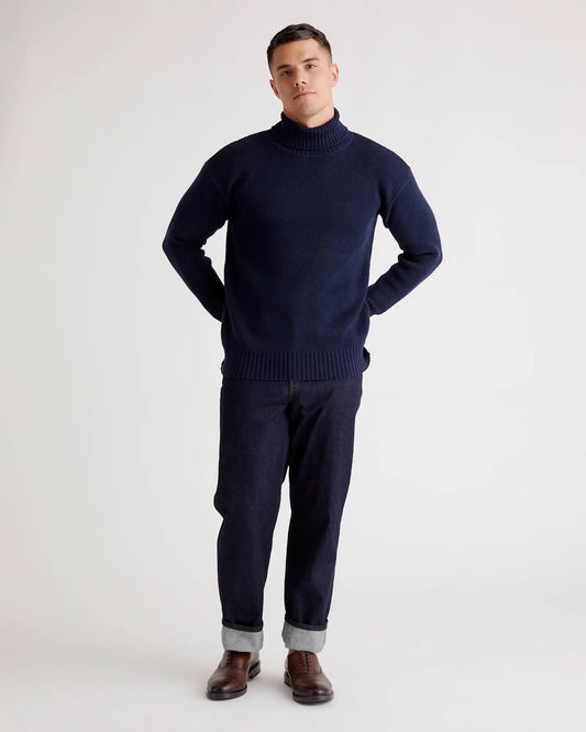 100% Organic Cotton Turtleneck Sweater - US 4308