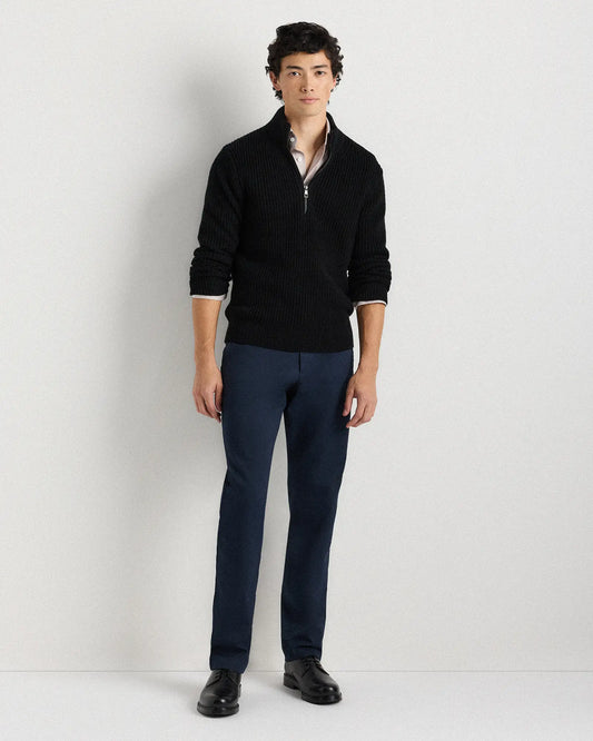 Australian Merino Wool Half Zip Sweater - US 0362