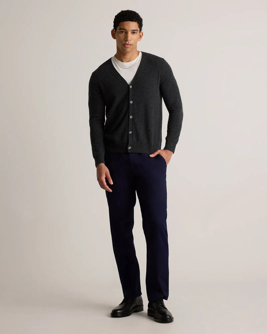 Mongolian Cashmere Cardigan Sweater - US 4504