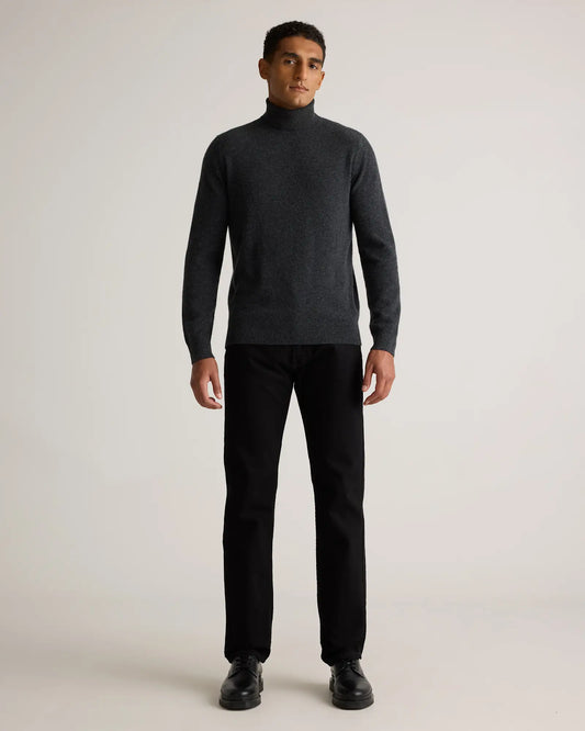 Mongolian Cashmere Turtleneck Sweater - US 4362
