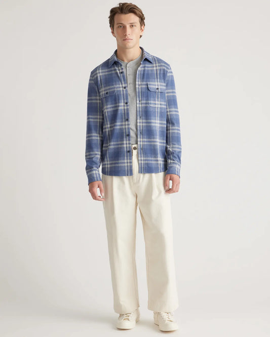 Stretch Sweater Fleece Shirt - US 3895
