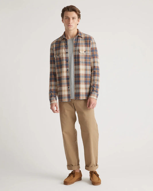 Stretch Sweater Fleece Shirt - US 1603