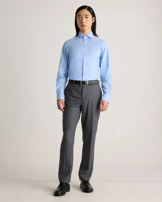 Organic Cotton Royal Oxford Non-Iron Dress Shirt - US 2293