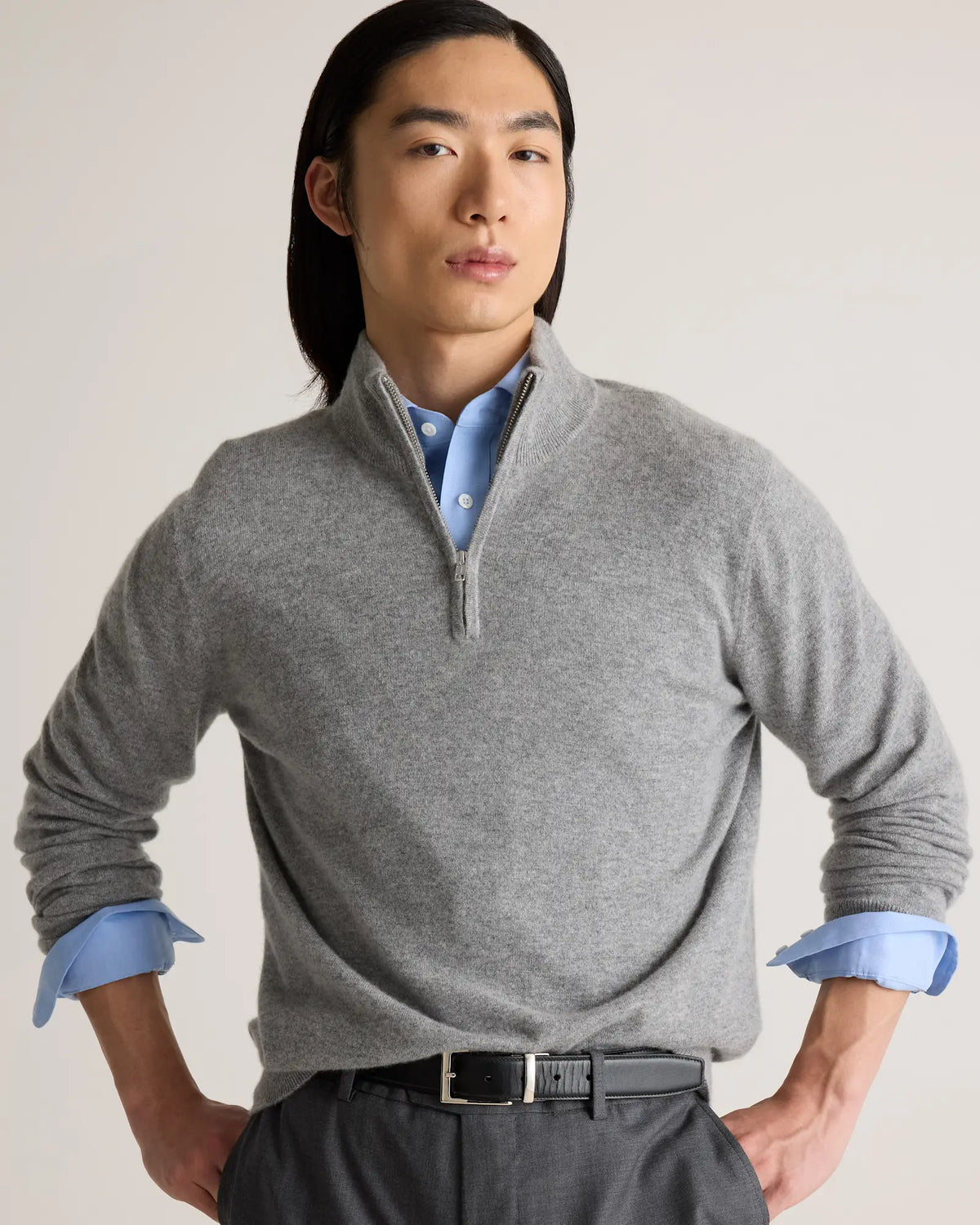 Organic Cotton Royal Oxford Non-Iron Dress Shirt - US 2293