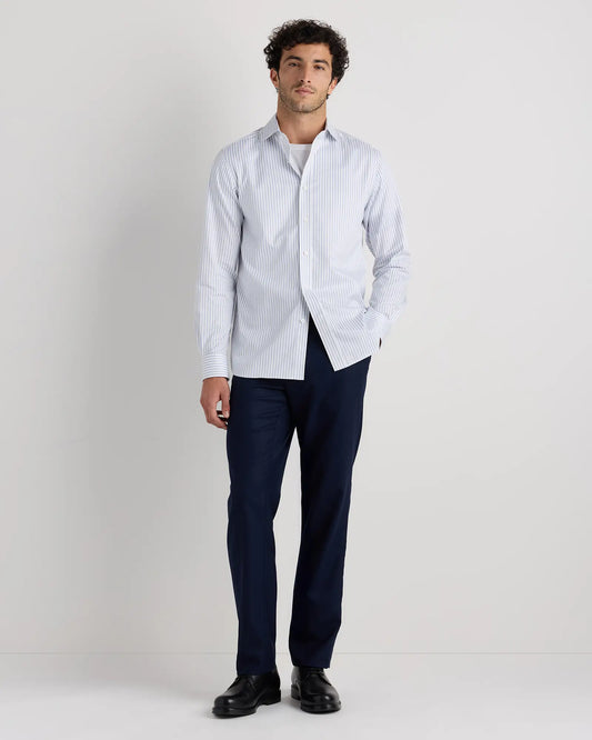 Organic Cotton Stretch Twill Dress Shirt - US 4784