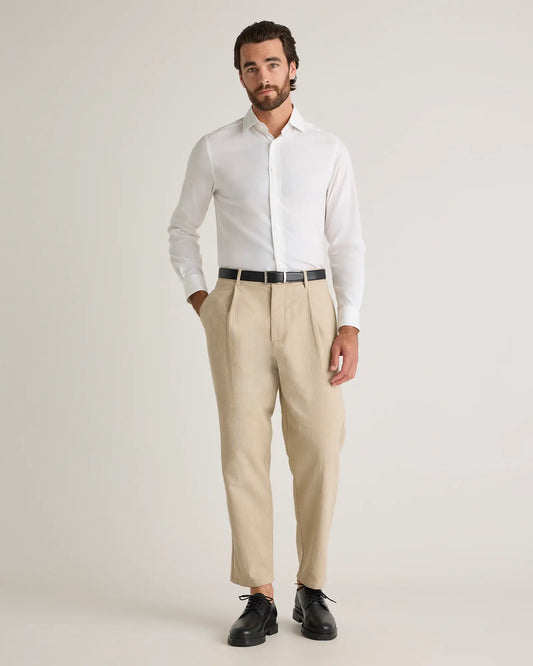 Organic Cotton Cashmere Dress Shirt - US 9321