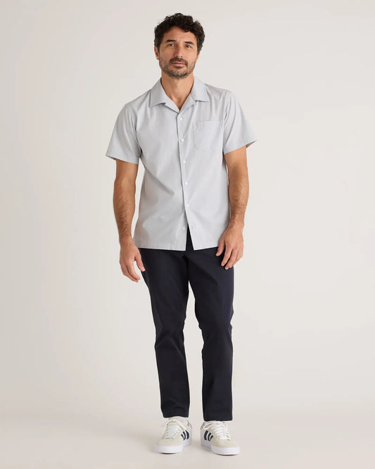 Organic Cotton Stretch Poplin Camp Shirt - US 1908