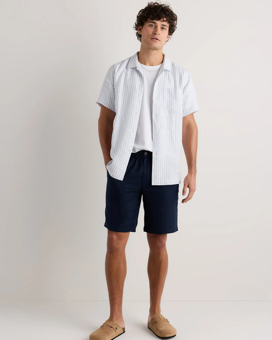100% European Linen Camp Shirt - US 6400
