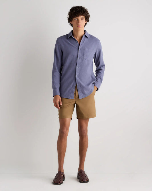 Organic Cotton Stretch Selvage Shirt - US 1009