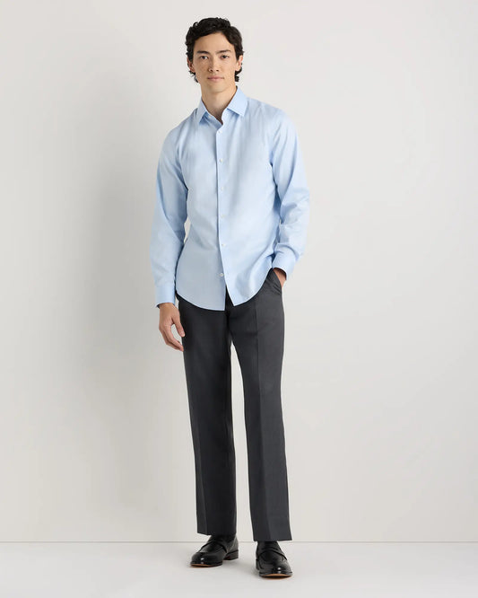Supima Cotton Herringbone Dress Shirt - US 2645
